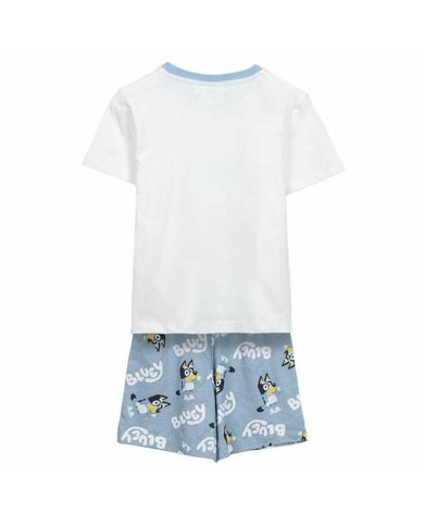 Pigiama Per bambini Bluey Bianco (6 Anni)