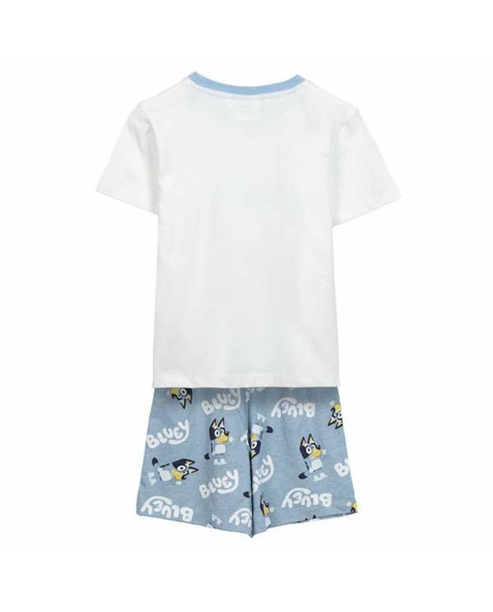 Pigiama Per bambini Bluey Bianco (6 Anni)