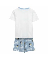 Pigiama Per bambini Bluey Bianco (6 Anni)