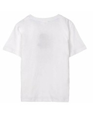 Maglia a Maniche Corte per Bambini Stitch Bianco