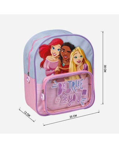 Zaino Scuola Disney Princess Azzurro Zaino Scuola Disney Princess Azzurro