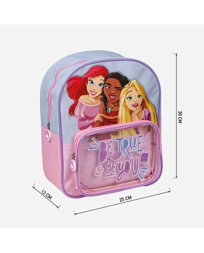 Zaino Scuola Disney Princess Azzurro Zaino Scuola Disney Princess Azzurro
