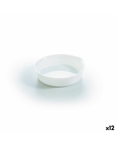 Teglia Luminarc Smart Cuisine Bianco Vetro Ø 14 cm Bassa (12 Unità) Teglia Luminarc Smart Cuisine Bianco Vetro Ø 14 cm Bassa (12 Unità)