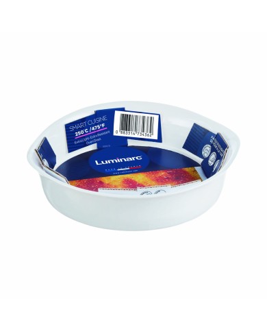 Teglia Luminarc Smart Cuisine Bianco Vetro Ø 14 cm Bassa (12 Unità)