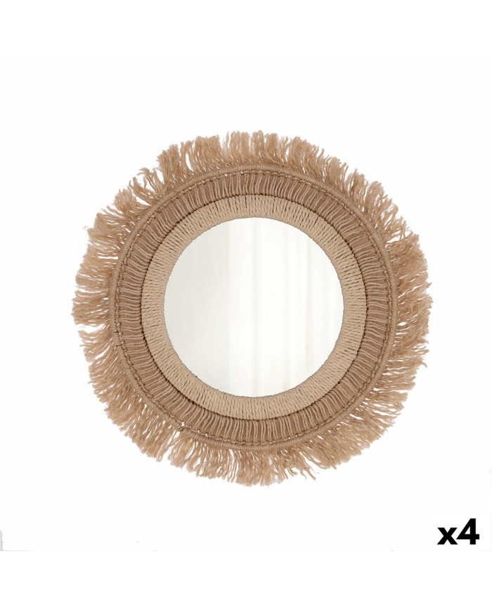 Specchio da parete Vinthera Moa Juta Naturale (4 Unità)