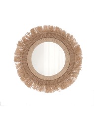Specchio da parete Vinthera Moa Juta Naturale (4 Unità)