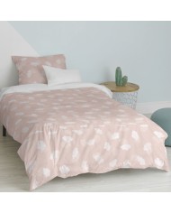 Set di copripiumino HappyFriday Basic Kids Rosa Singolo 2 Pezzi