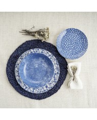 Set di Stoviglie Bidasoa Aquilea Azzurro Ceramica 18 Pezzi Set di Stoviglie Bidasoa Aquilea Azzurro Ceramica 18 Pezzi