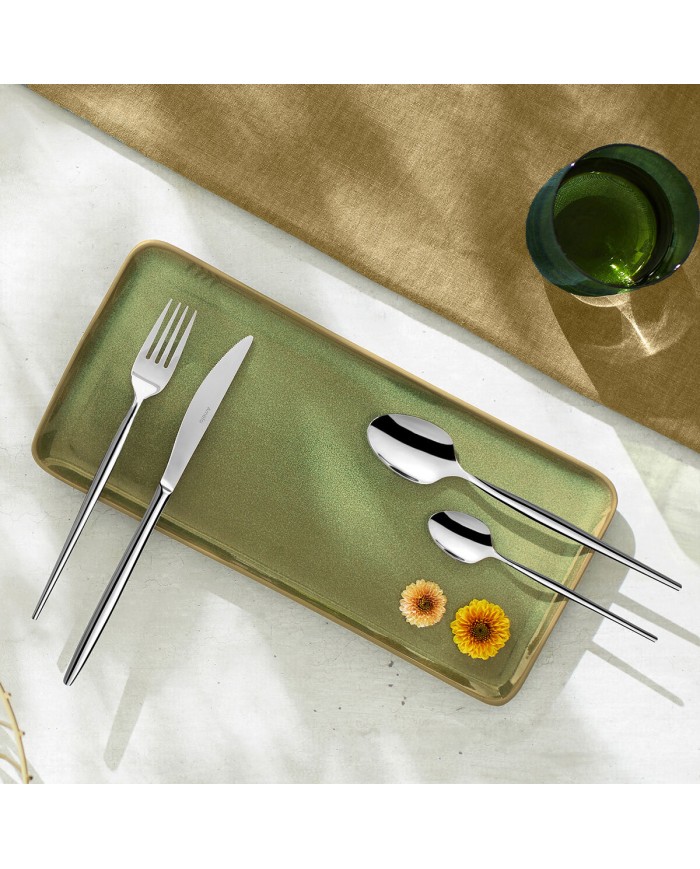 Coltello da tavola Amefa Soprano Inox Metallo Acciaio inossidabile 12 Unità Coltello da tavola Amefa Soprano Inox Metallo Acciaio inossidabile 12 Unità