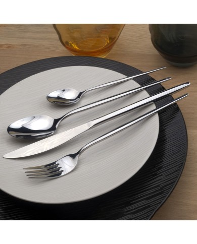 Coltello da tavola Amefa Soprano Inox Metallo Acciaio inossidabile 12 Unità