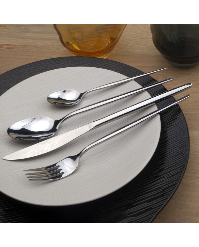 Coltello da tavola Amefa Soprano Inox Metallo Acciaio inossidabile 12 Unità Coltello da tavola Amefa Soprano Inox Metallo Acciaio inossidabile 12 Unità