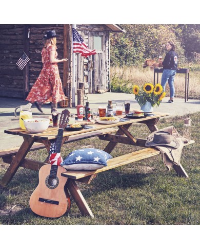 Piatto da pranzo Luminarc Friends Time Nero Vetro 30 x 26 cm Carne (12 Unità)