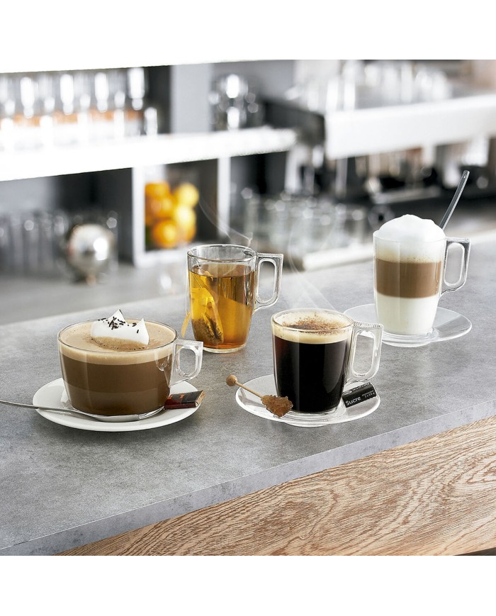 Set di Tazze da Caffè Luminarc Nuevo Trasparente Vetro 90 ml (6 Unità) Set di Tazze da Caffè Luminarc Nuevo Trasparente Vetro 90 ml (6 Unità)