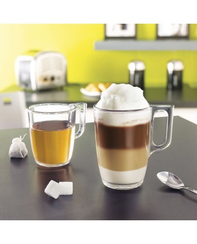 Tazza Mug Luminarc Nuevo Trasparente 320 ml (6 Unità) Tazza Mug Luminarc Nuevo Trasparente 320 ml (6 Unità)