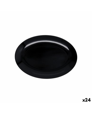 Vassoio Quid Select Basic Nero Melammina 25 x 18 cm (24 Unità)