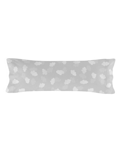 Set di Lenzuola HappyFriday Basic Kids Clouds Grigio Singolo 180 x 270 cm 2 Pezzi Set di Lenzuola HappyFriday Basic Kids Clouds Grigio Singolo 180 x 270 cm 2 Pezzi