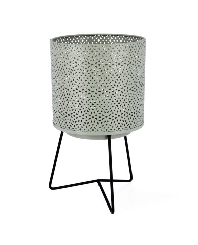 Vaso con supporto Vinthera Moa Verde Metallo 17 x 17 x 29,5 cm (6 Unità) Vaso con supporto Vinthera Moa Verde Metallo 17 x 17 x 29,5 cm (6 Unità)