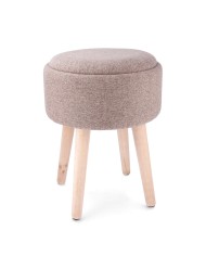 Sgabello con portaoggetti Vinthera Moa Legno 34 x 34 x 45 cm (2 Unità)