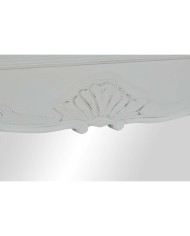 Specchio da parete DKD Home Decor Bianco Naturale 105 x 64 x 4,5 cm