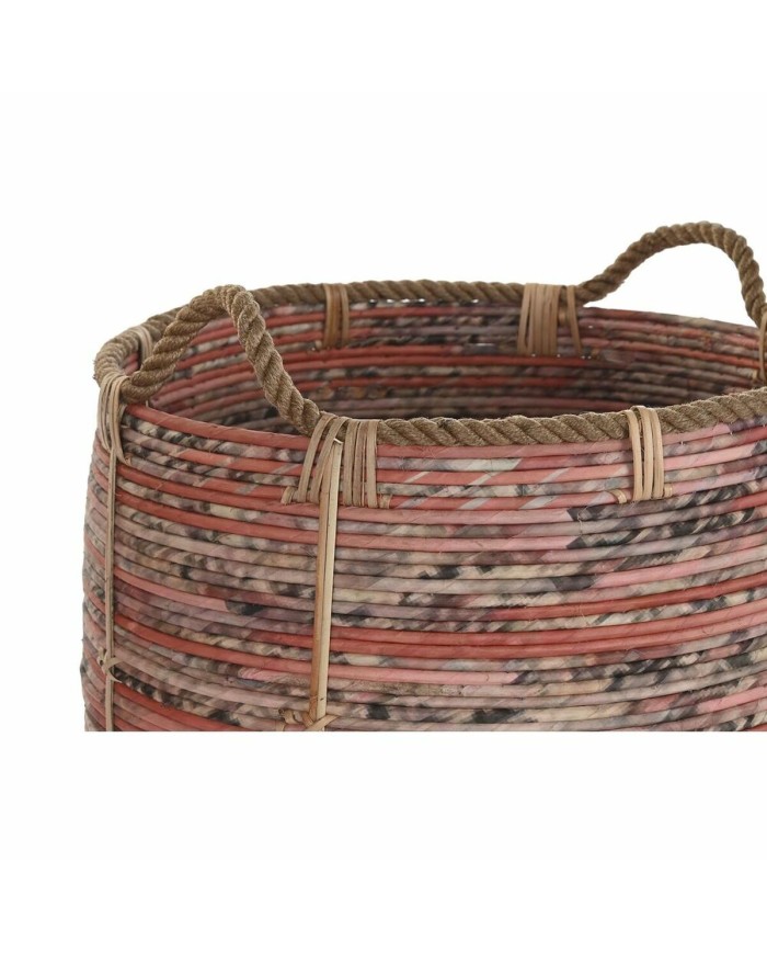 Set di Cestini DKD Home Decor Pesca Naturale Boho 52 x 52 x 58 cm Set di Cestini DKD Home Decor Pesca Naturale Boho 52 x 52 x 58 cm