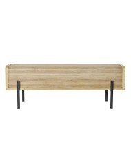 Panca DKD Home Decor Naturale Legno Metallo 120 x 40 x 43 cm Panca DKD Home Decor Naturale Legno Metallo 120 x 40 x 43 cm