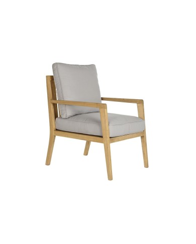 Poltrona DKD Home Decor Naturale Poliestere 60 x 80 x 90 cm Poltrona DKD Home Decor Naturale Poliestere 60 x 80 x 90 cm