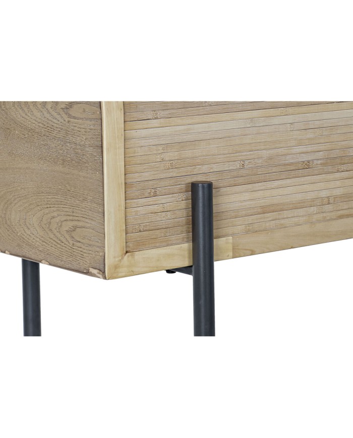 Panca DKD Home Decor Naturale Legno Metallo 120 x 40 x 43 cm Panca DKD Home Decor Naturale Legno Metallo 120 x 40 x 43 cm