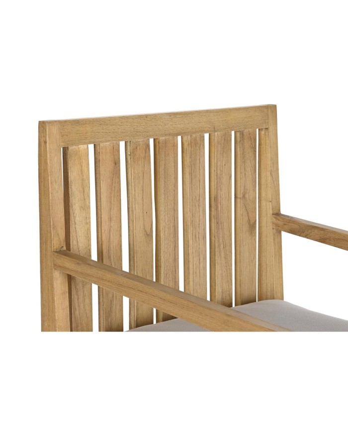 Poltrona DKD Home Decor Naturale Poliestere 60 x 80 x 90 cm Poltrona DKD Home Decor Naturale Poliestere 60 x 80 x 90 cm