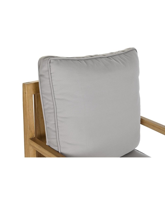 Poltrona DKD Home Decor Naturale Poliestere 60 x 80 x 90 cm Poltrona DKD Home Decor Naturale Poliestere 60 x 80 x 90 cm