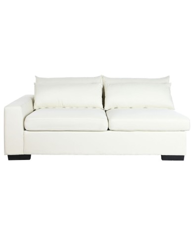 Divano Chaise Longue DKD Home Decor Beige Crema Legno Moderno 386 x 218 x 88 cm