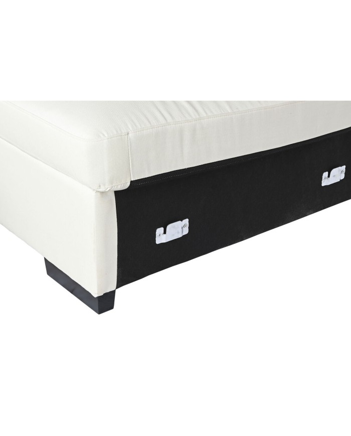 Divano Chaise Longue DKD Home Decor Beige Crema Legno Moderno 386 x 218 x 88 cm Divano Chaise Longue DKD Home Decor Beige Crema Legno Moderno 386 x 218 x 88 cm