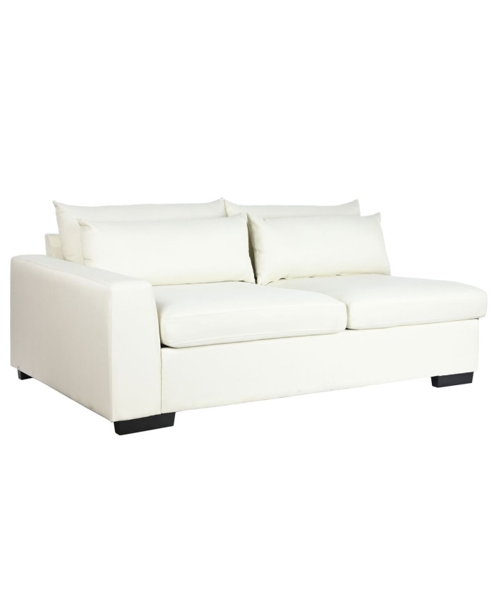 Divano Chaise Longue DKD Home Decor Beige Crema Legno Moderno 386 x 218 x 88 cm Divano Chaise Longue DKD Home Decor Beige Crema Legno Moderno 386 x 218 x 88 cm