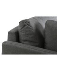 Divano Chaise Longue DKD Home Decor Grigio Metallo Moderno 276 x 152,5 x 84 cm Divano Chaise Longue DKD Home Decor Grigio Metallo Moderno 276 x 152,5 x 84 cm