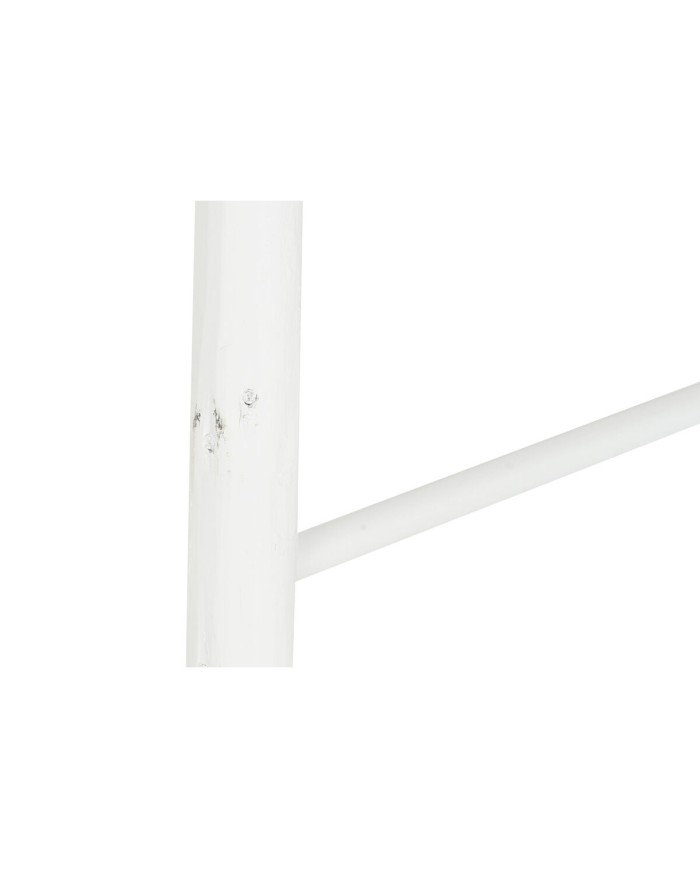 Portasciugamani da Terra DKD Home Decor Bianco Legno 53,5 x 4,5 x 176 cm