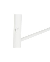 Portasciugamani da Terra DKD Home Decor Bianco Legno 53,5 x 4,5 x 176 cm