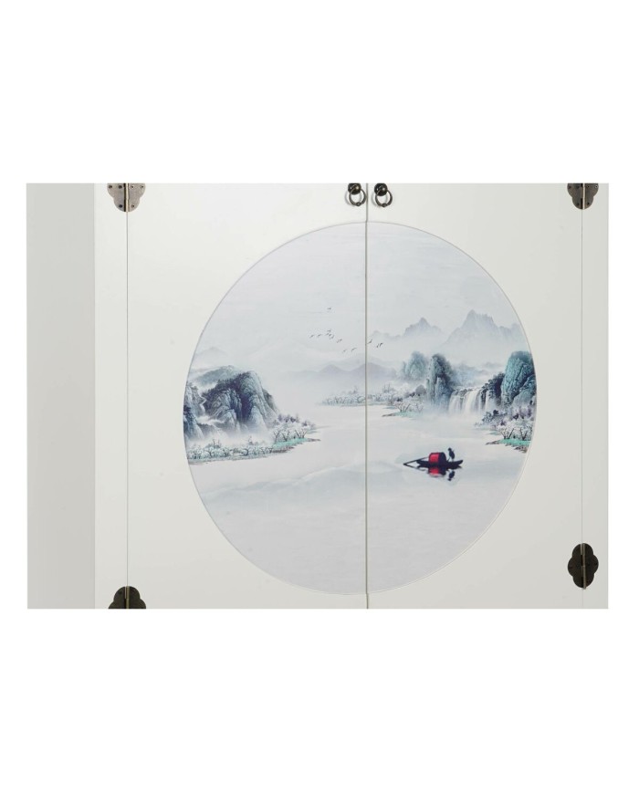 Credenza DKD Home Decor Bianco 85,5 x 50,5 x 186,2 cm