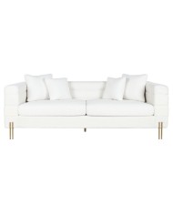 Divano DKD Home Decor Bianco Metallo 205 x 85 x 73 cm