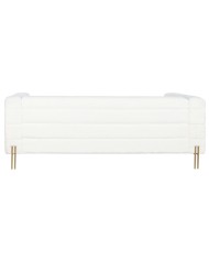 Divano DKD Home Decor Bianco Metallo 205 x 85 x 73 cm