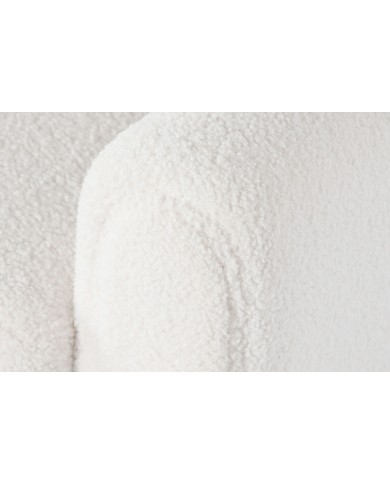 Poltrona DKD Home Decor Bianco Poliestere Legno 79 x 72 x 86 cm