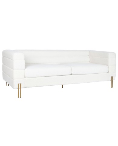 Divano DKD Home Decor Bianco Metallo 205 x 85 x 73 cm