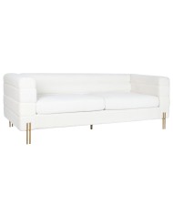Divano DKD Home Decor Bianco Metallo 205 x 85 x 73 cm