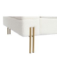 Divano DKD Home Decor Bianco Metallo 205 x 85 x 73 cm