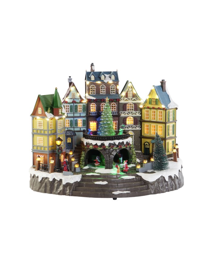 Decorazione Natalizia DKD Home Decor Multicolore Musicale 40 x 26 x 32,5 cm Decorazione Natalizia DKD Home Decor Multicolore Musicale 40 x 26 x 32,5 cm