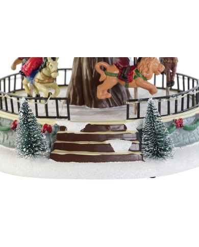 Decorazione Natalizia DKD Home Decor Multicolore 25 x 24,5 x 26 cm