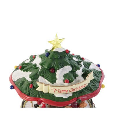 Decorazione Natalizia DKD Home Decor Multicolore 25 x 24,5 x 26 cm