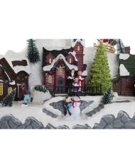 Decorazione Natalizia DKD Home Decor Multicolore 34 x 18 x 27,5 cm