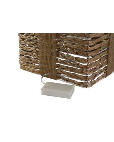 Decorazione Natalizia DKD Home Decor Naturale 25 x 25 x 25 cm (3 Pezzi)