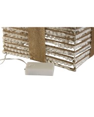 Decorazione Natalizia DKD Home Decor Bianco Dorato Naturale 25 x 25 x 25 cm (3 Pezzi) Decorazione Natalizia DKD Home Decor Bianco Dorato Naturale 25 x 25 x 25 cm (3 Pezzi)