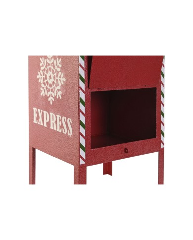 Decorazione Natalizia DKD Home Decor Giallo Bianco Nero Rosso Cassetta della posta 28,5 x 26,5 x 52 cm