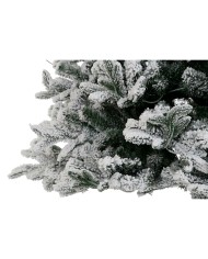 Albero di Natale DKD Home Decor Bianco Verde Polietilene Nevoso 140 x 140 x 210 cm Albero di Natale DKD Home Decor Bianco Verde Polietilene Nevoso 140 x 140 x 210 cm